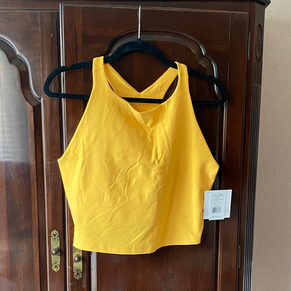 Beyond Yoga Vibrant Yellow Tank Top
